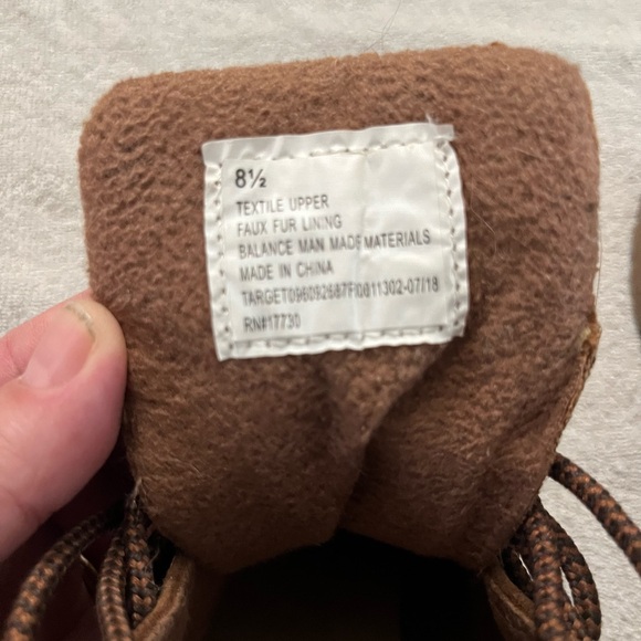 Fall Winter Boots sweater collar leatherVibram soles Size 8 1/2 Universal Thread - Picture 4 of 8